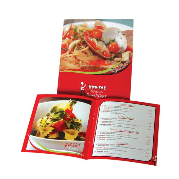 Εκτύπωση Έντυπα delivery foods